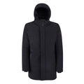 Yes Zee hooded jacket black