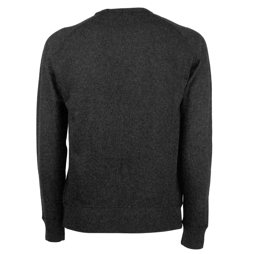 Emilio Romanelli Cashmere Crewneck Antracite — view 3