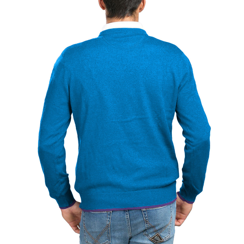 la martina - Sweaters - wms016-yw025-azzurro