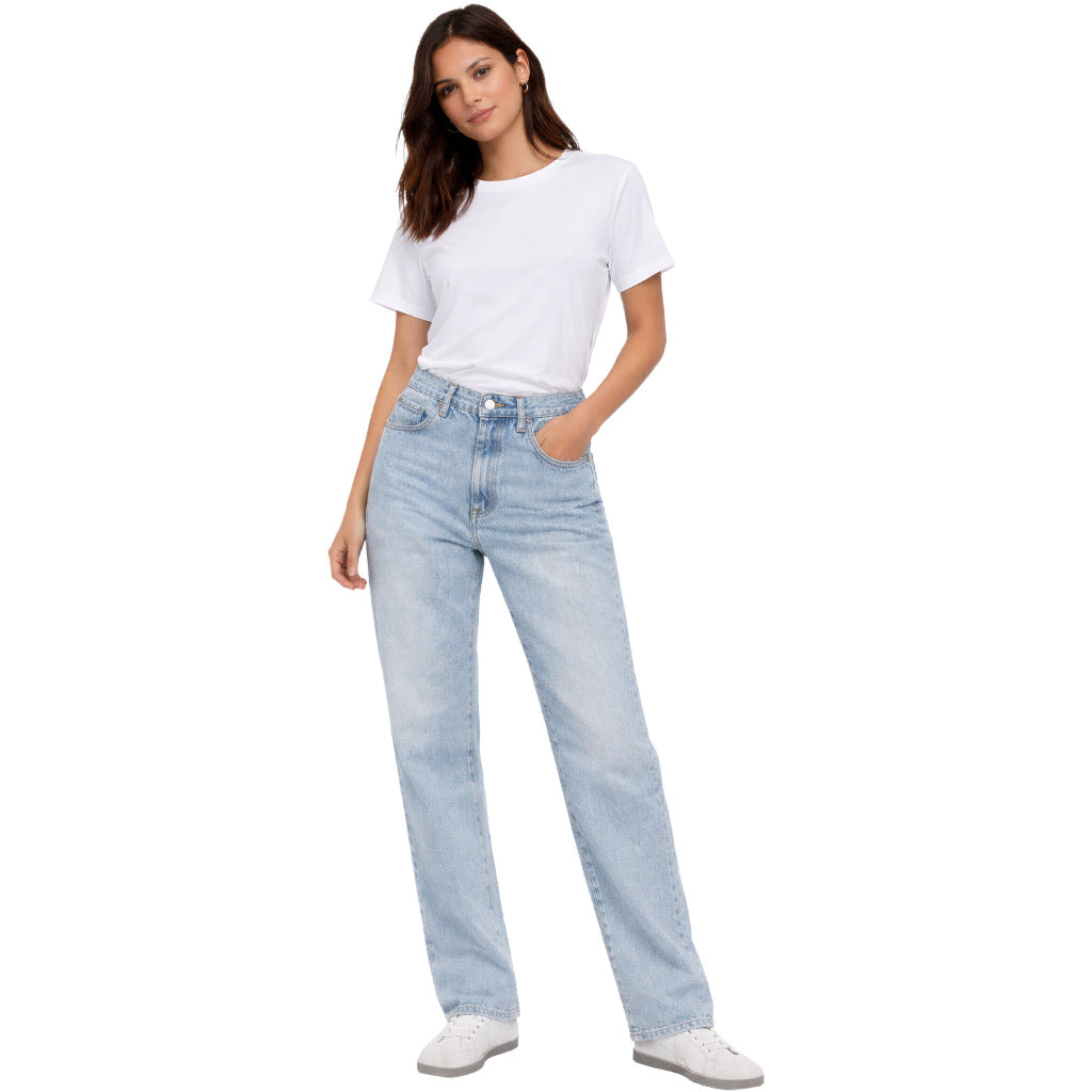 There Was One Jeans Blu Chiaro Light Blue — view 3