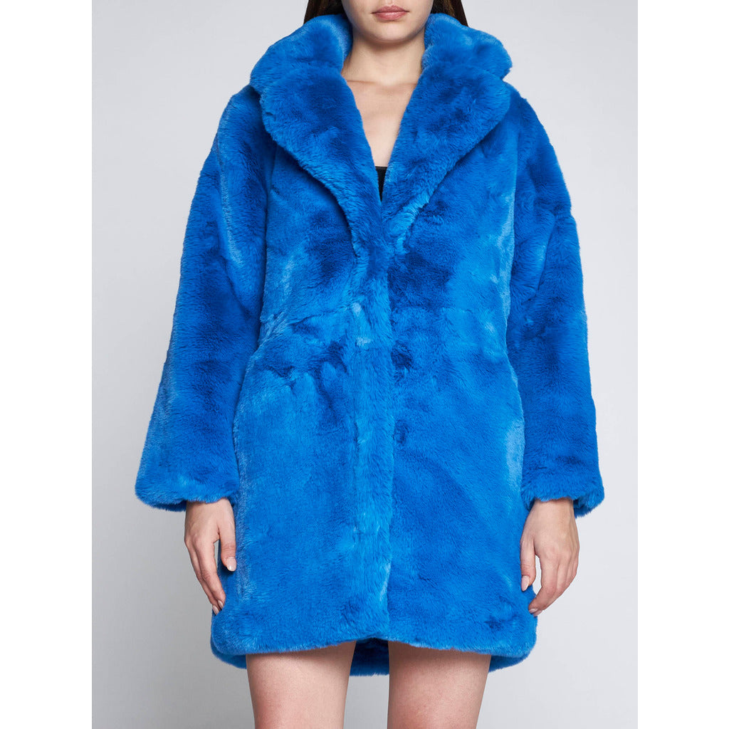 Apparis fur Coat Blue — view 2