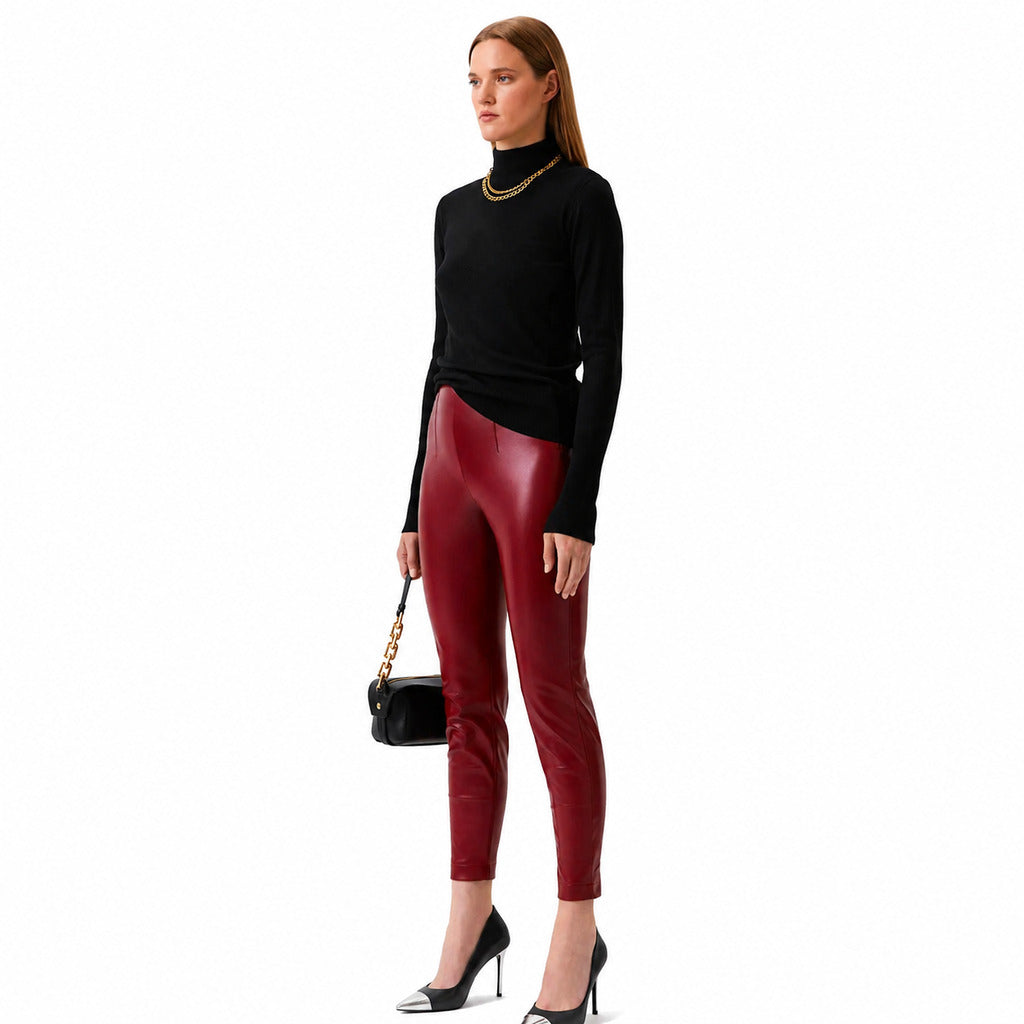 Patrizia Pepe Trousers Martian Red