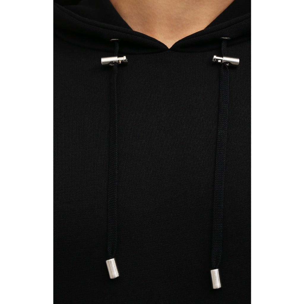 Balmain Cotton Sweatshirt Black — view 4