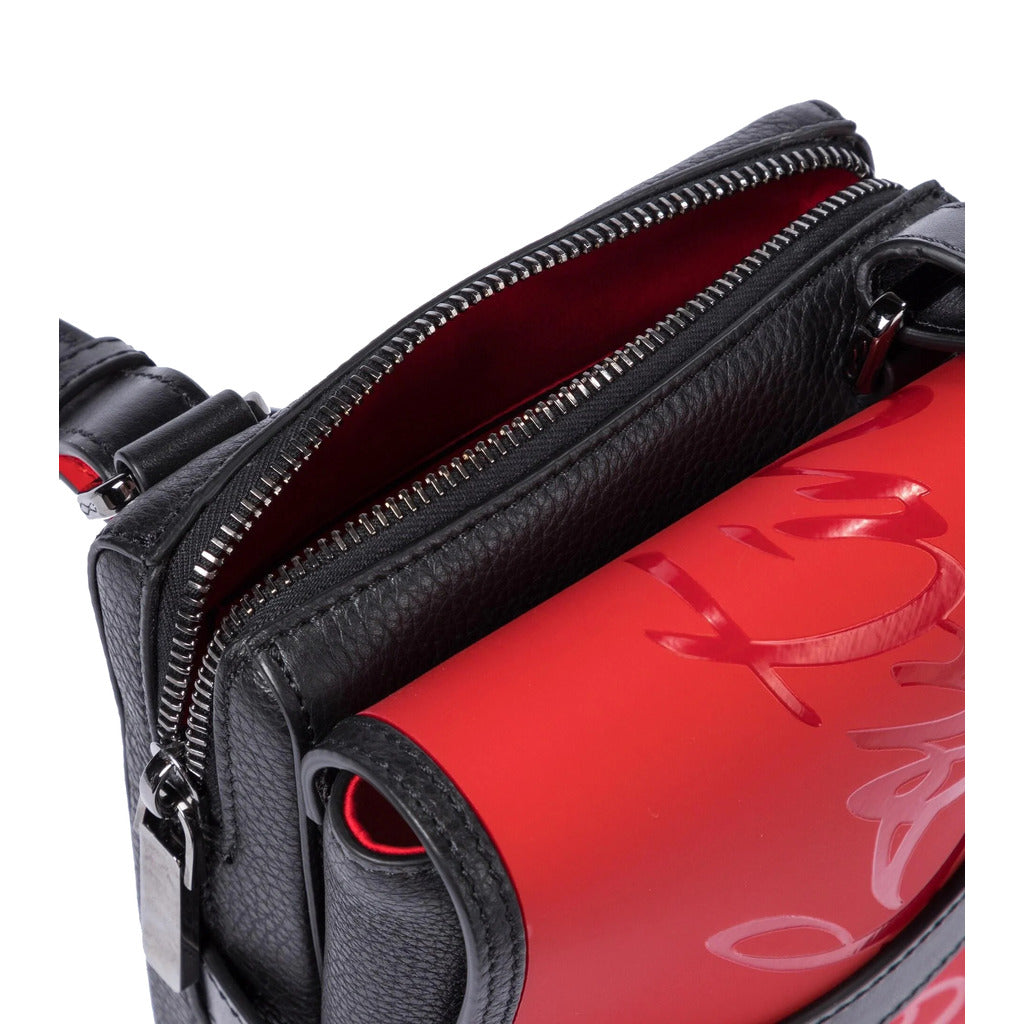 louboutin - Man bags - benech-shoulderbag-black