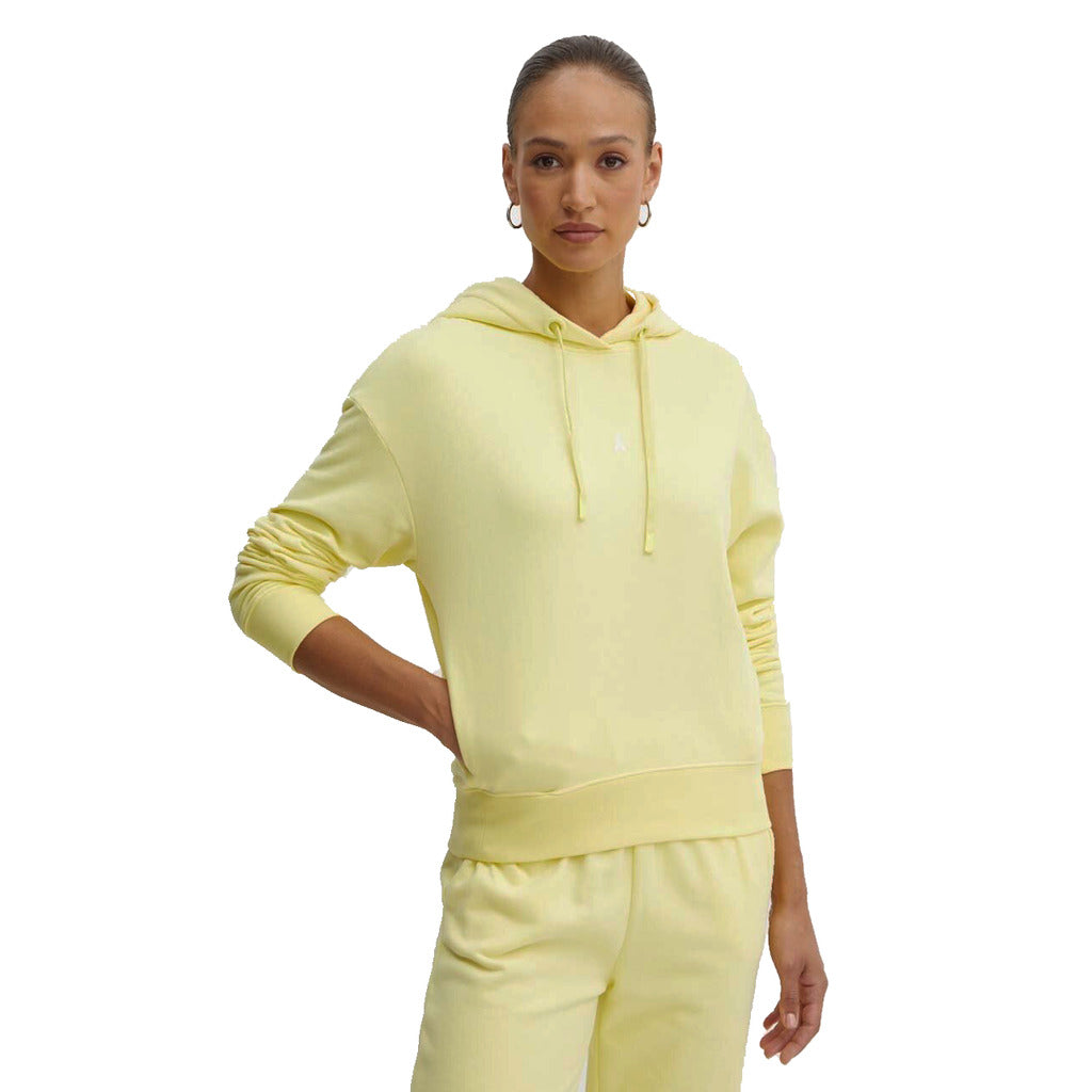 Patrizia Pepe Cotton Sweatshirt Yellow