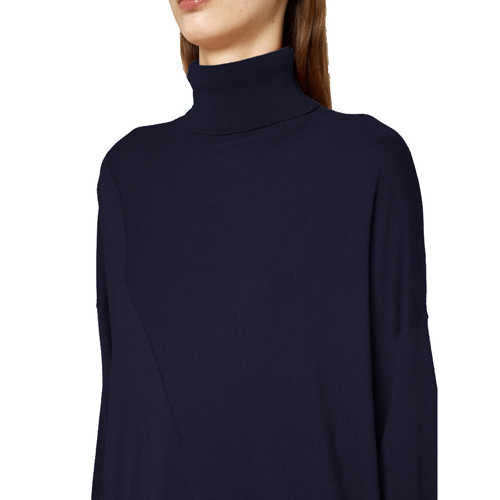 Alpha Studio Cashmere Sweater Midnight Blue — view 3