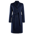 Loro Piana Wool Coat Gold Blue