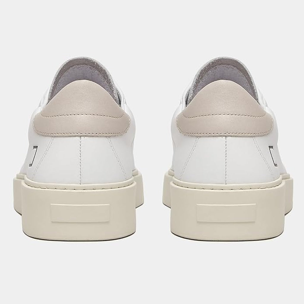 D.A.T.E. Leather Levante Calf White Army — view 3