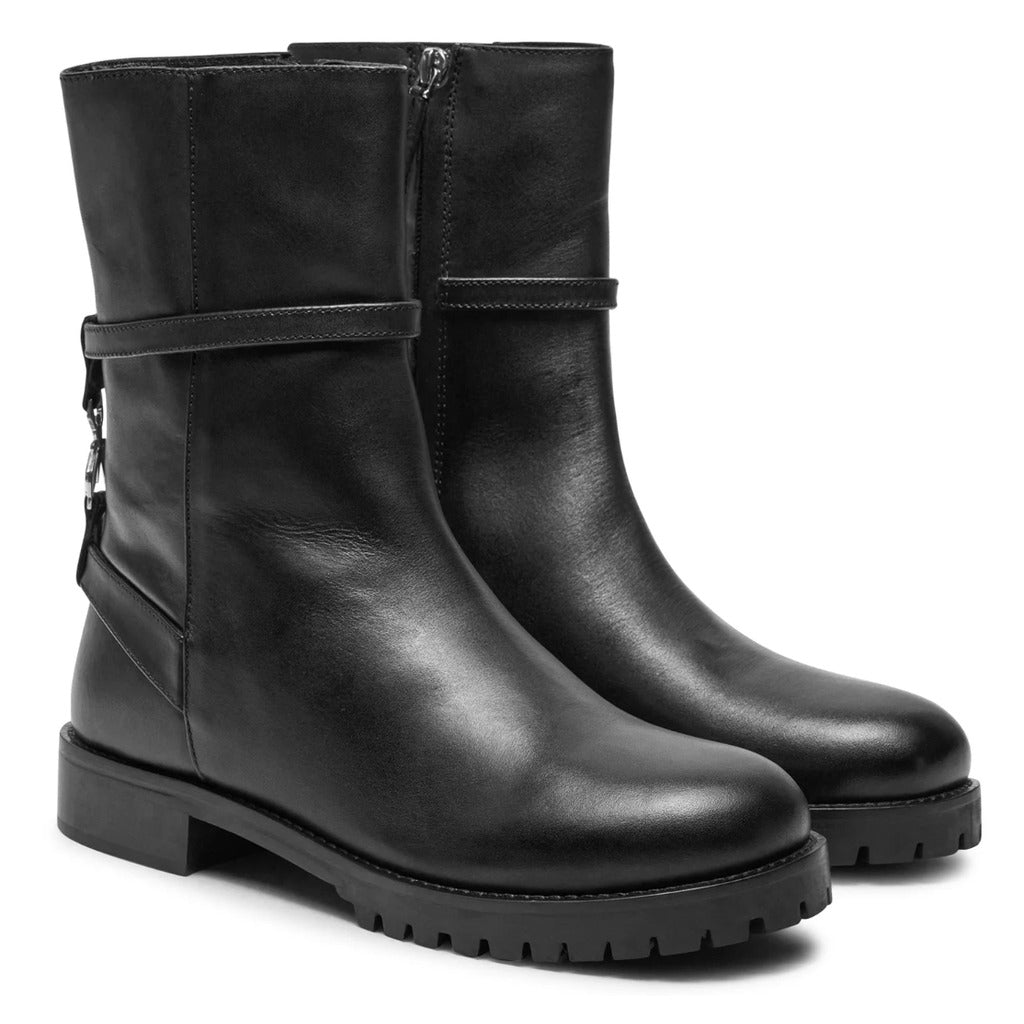 Patrizia Pepe Calfskin Stivaletti Pelle Nera Black — view 2