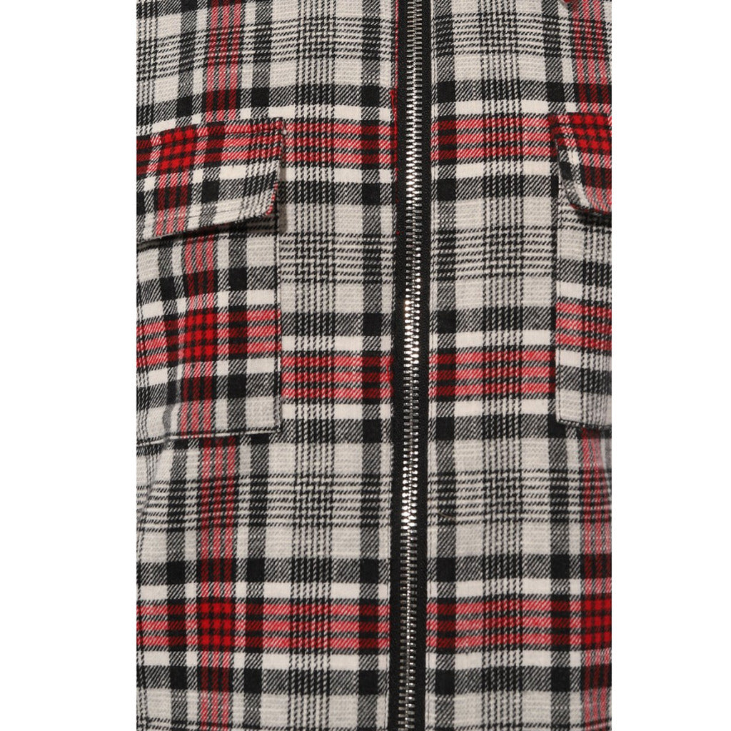 Diego Venturino Cotton Jacket Tartan All-Zip Multicoloured — view 4