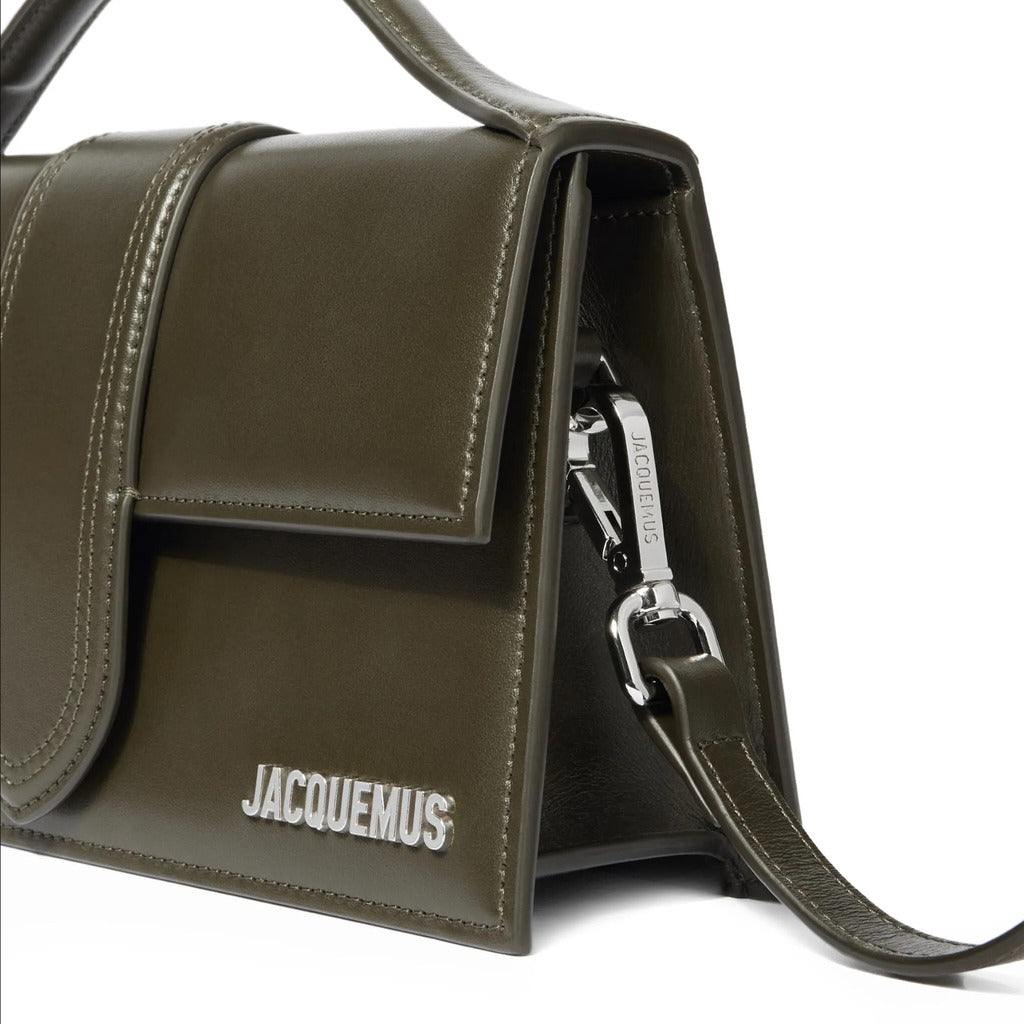 Jacquemus Cotton Crossbody Bag Khaki Green — view 4
