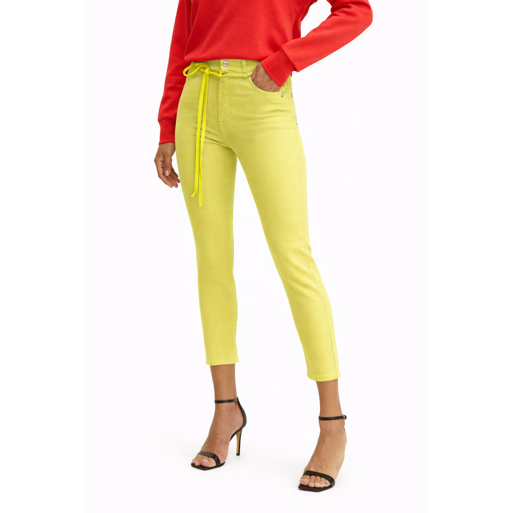 Patrizia Pepe Trousers Dreamlike Yellow