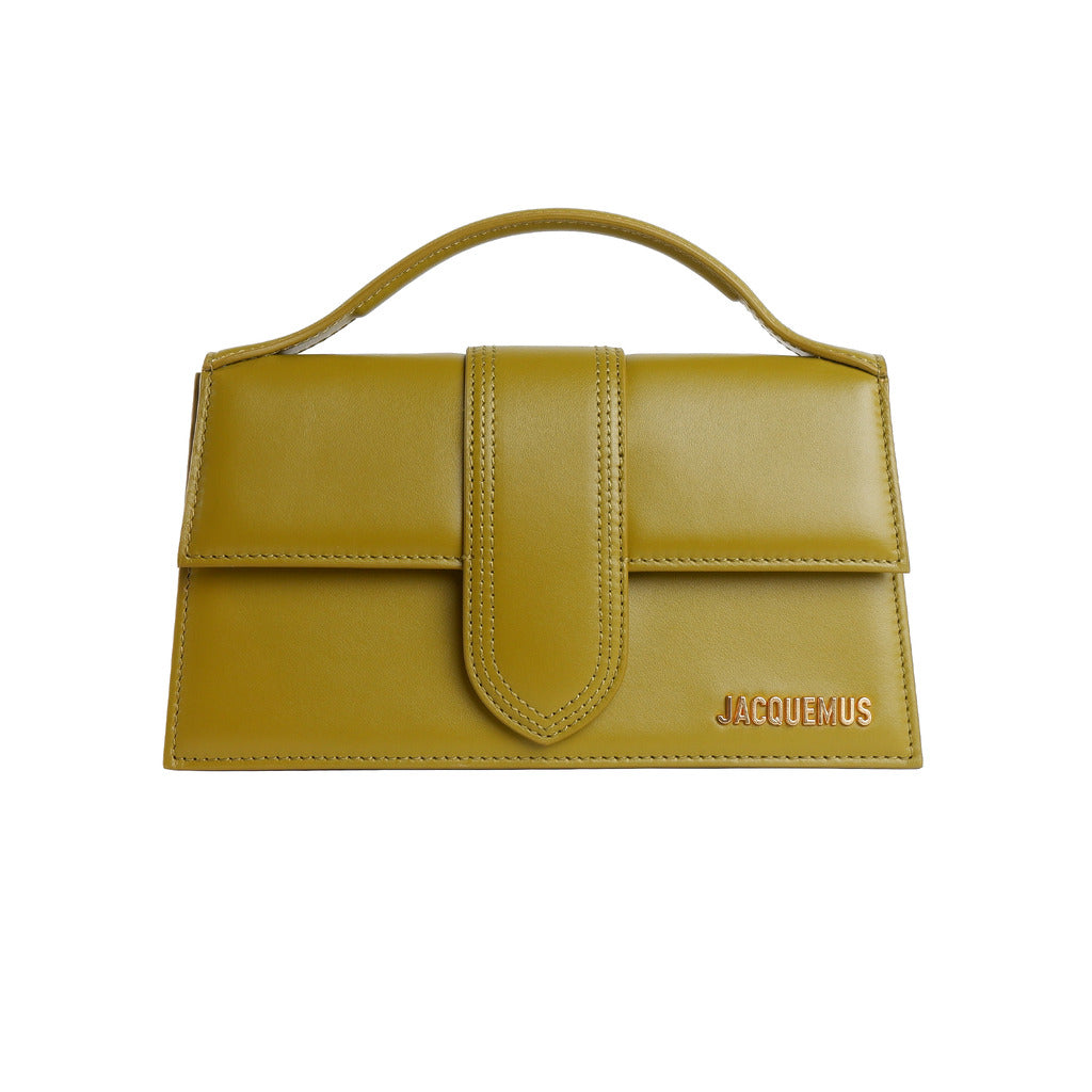 Jacquemus Cotton Crossbody Bag Khaki Green