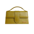 Jacquemus Cotton Crossbody Bag Khaki Green