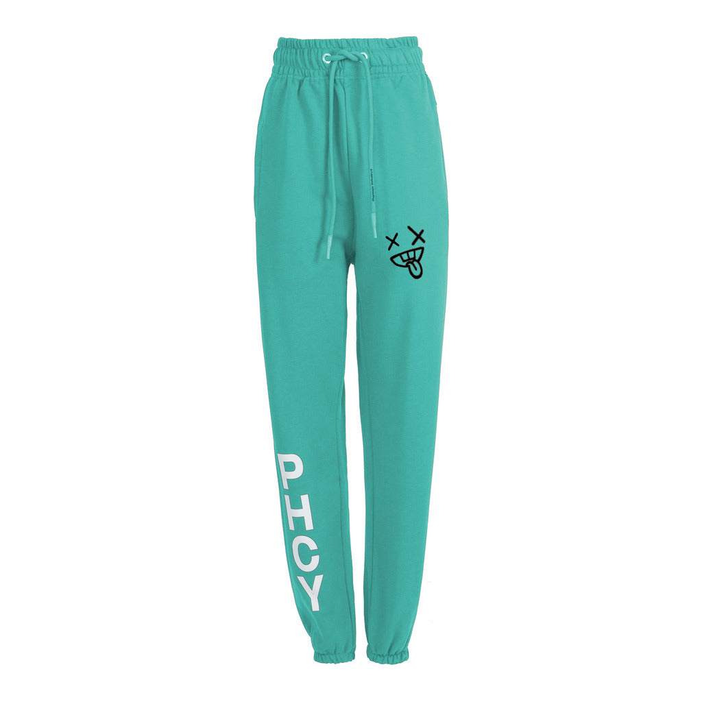 Pharmacy Industry Women'S Trousers In Cotton Jersey With Brand — view 3