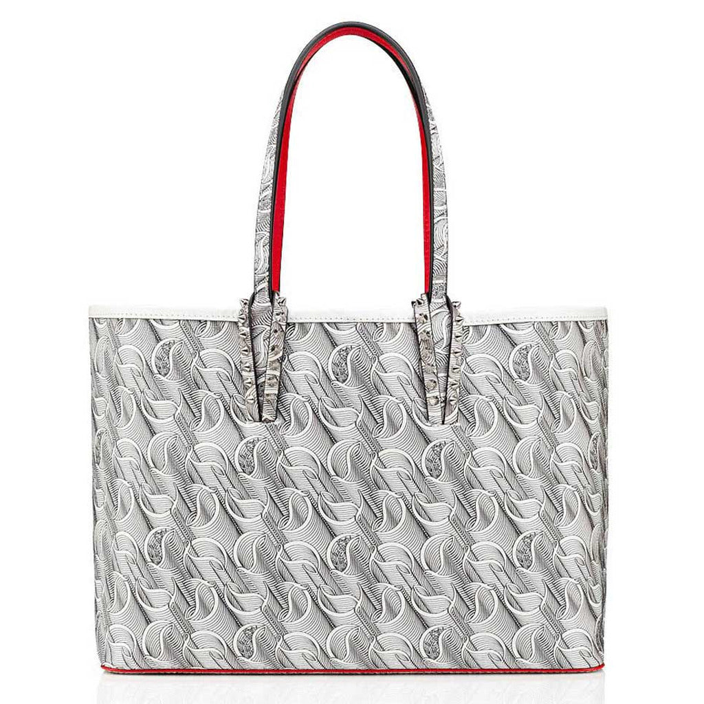 Christian Louboutin Calfskin Discover The Bag — Cabata Handbag White