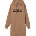 Comme Des Fuckdown Dress Sweatshirt Brown
