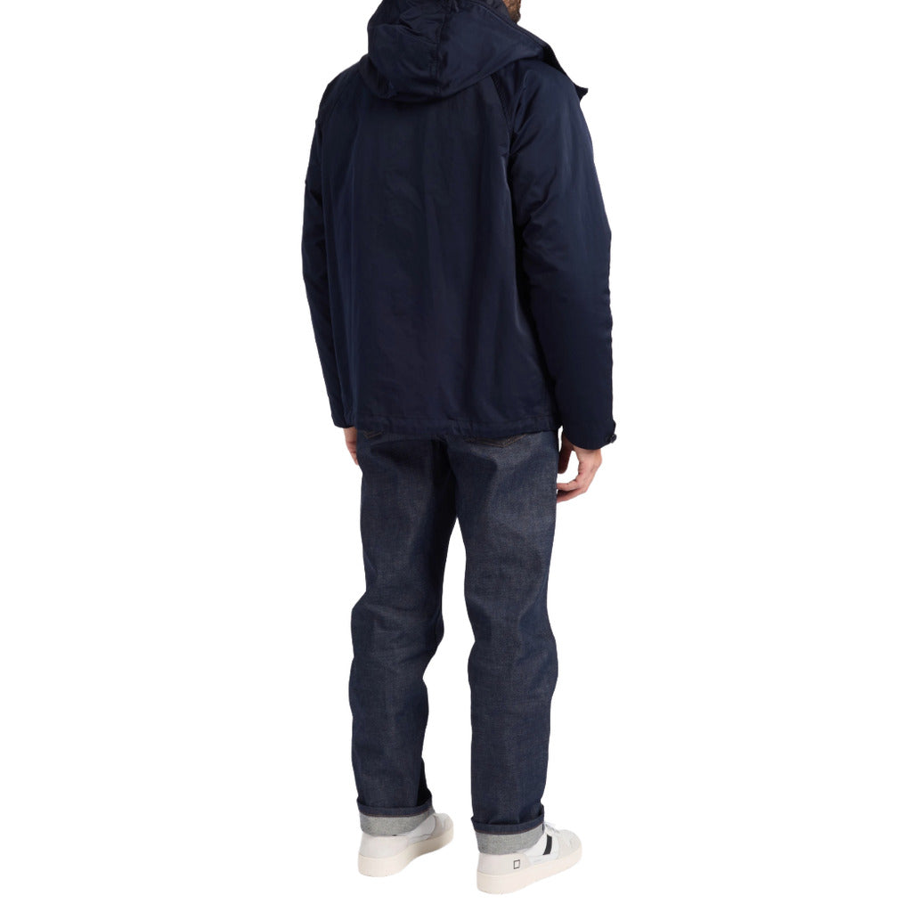 C.P. Company Polyester Medium Jacket Micro Kei Blue — view 3