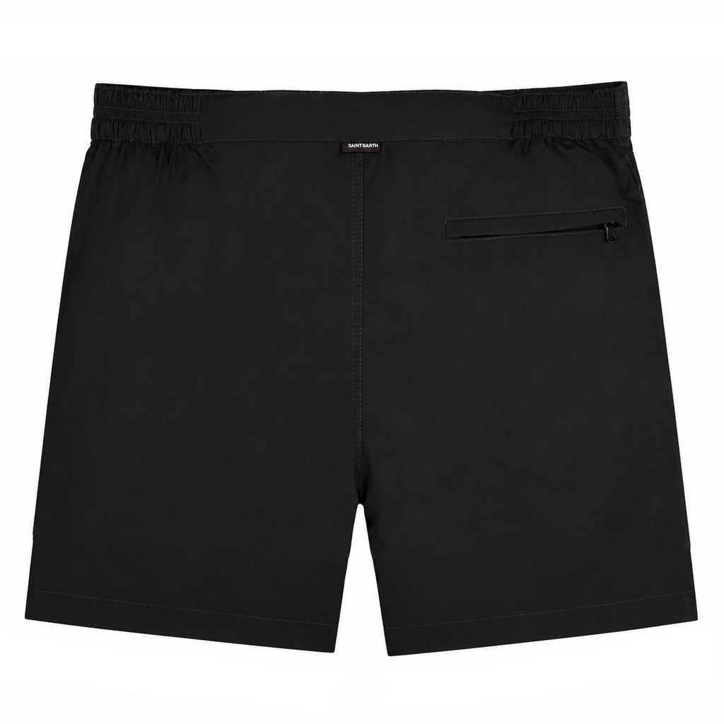 Mc2 Saint Barth Polyester Swim Shorts Black — view 2