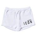 Dsquared2 Cotton Shorts Icon Bianchi