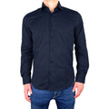 100% Milano Cotton Shirt Blue