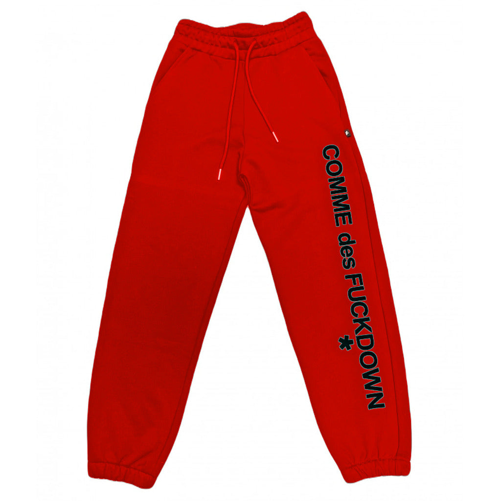 Comme Des Fuckdown Cotton Sweatpants With Drawstring, Side Pockets And