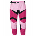 Pinko Leather Trousers Prometeo Multicolor Pink