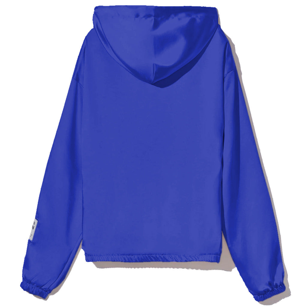 Comme Des Fuckdown Satin Jacket Raso Blue — view 2