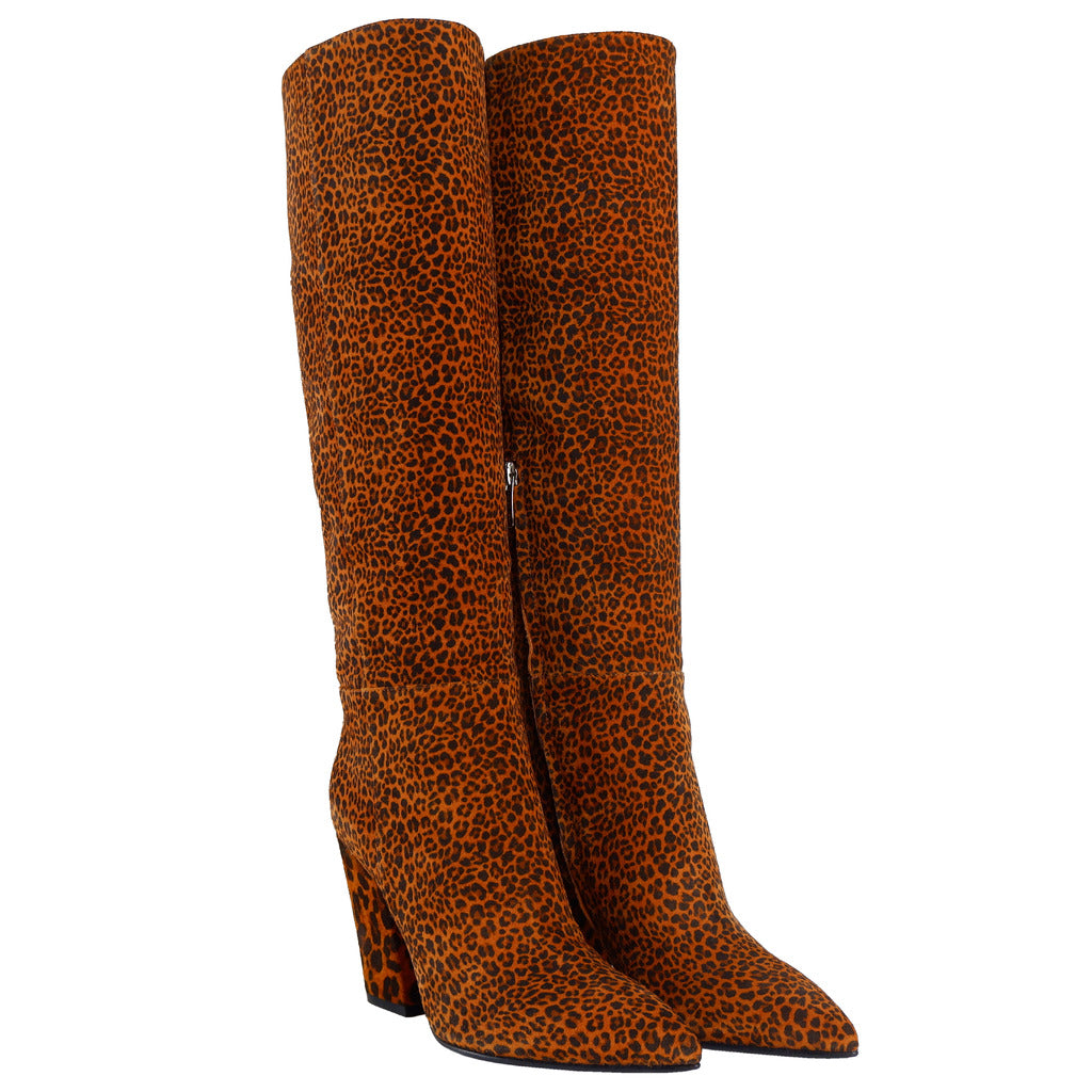 Sergio Rossi Suede Boots Brown — view 2