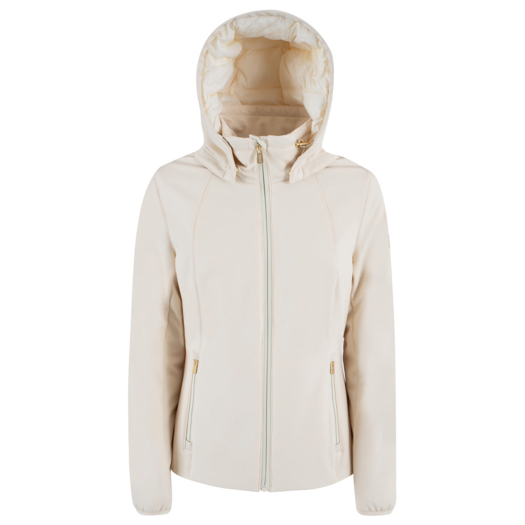Yes Zee padded jacket with removable hood white