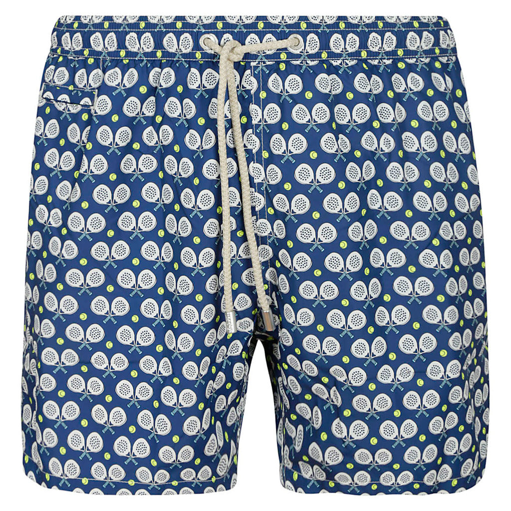 Mc2 Saint Barth Polyester Swim Shorts Blue
