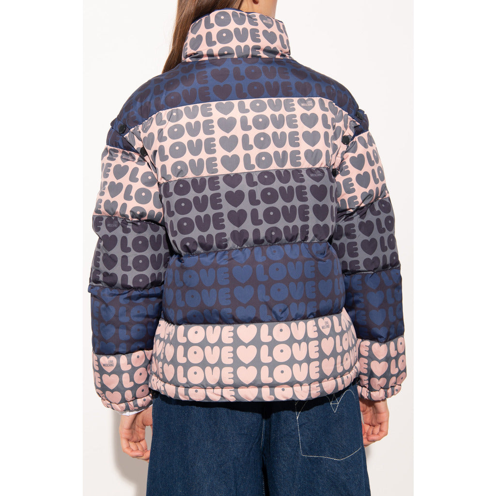 Love Moschino Jacket, Blue, Pink And Grey Color, Brand — view 2