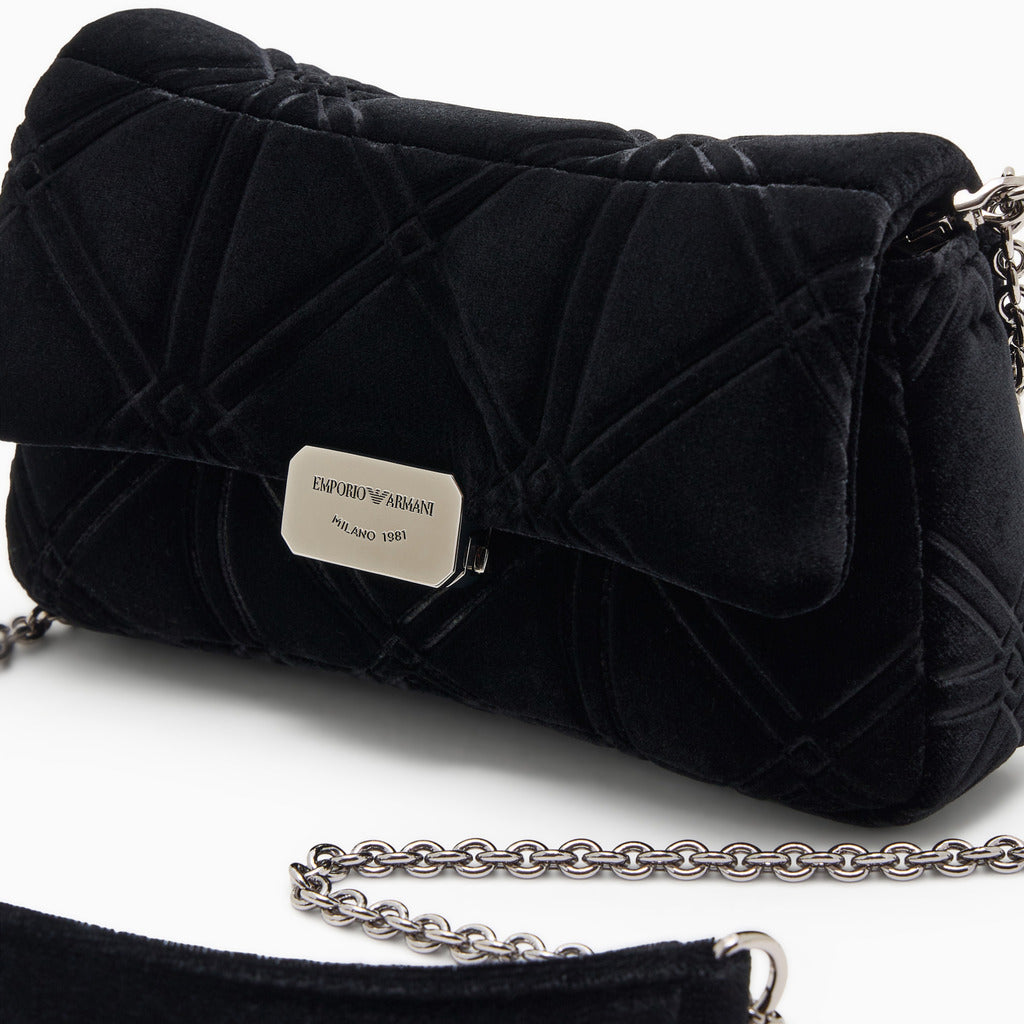 Emporio Armani Velvet Mini Bag Con Tracolla — view 5