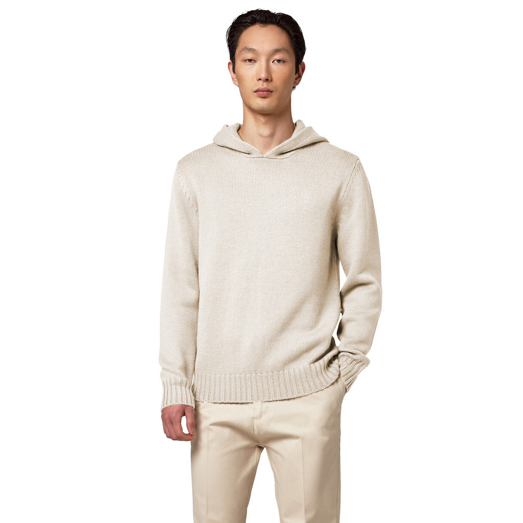 Alpha Studio Sweater Hooded Merinos Pesante