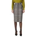 Elisabetta Franchi Skirt Pattern Pitone Gold