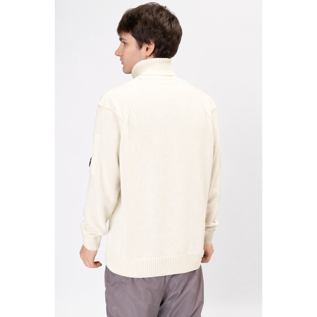 C.P. Company Turtle Neck Lambswool Panna — view 2