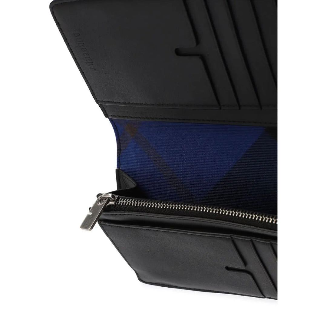 Burberry Calfskin Portacarte Cavendish Black Blue — view 4