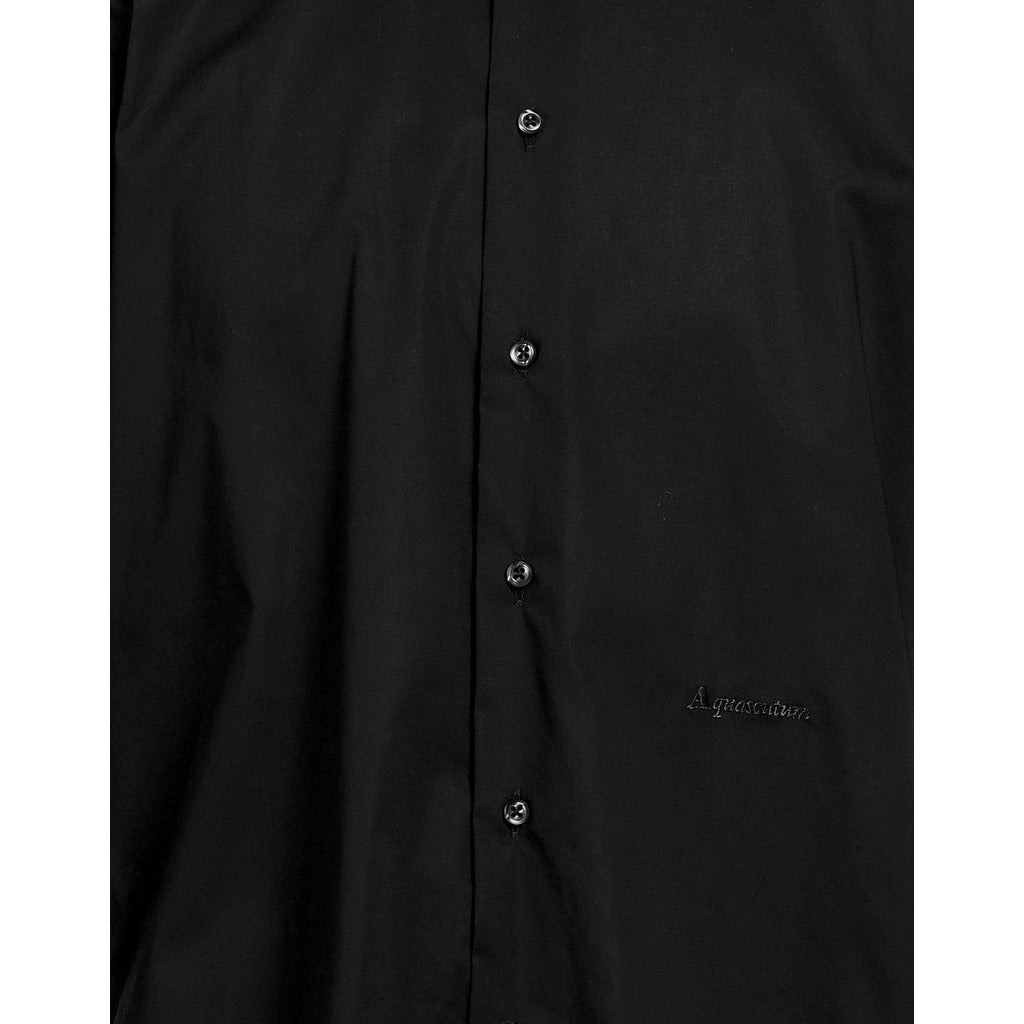 Aquascutum Cotton Shirt Black — view 5
