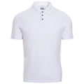 Alpha Studio Cotton Polo Shirt White