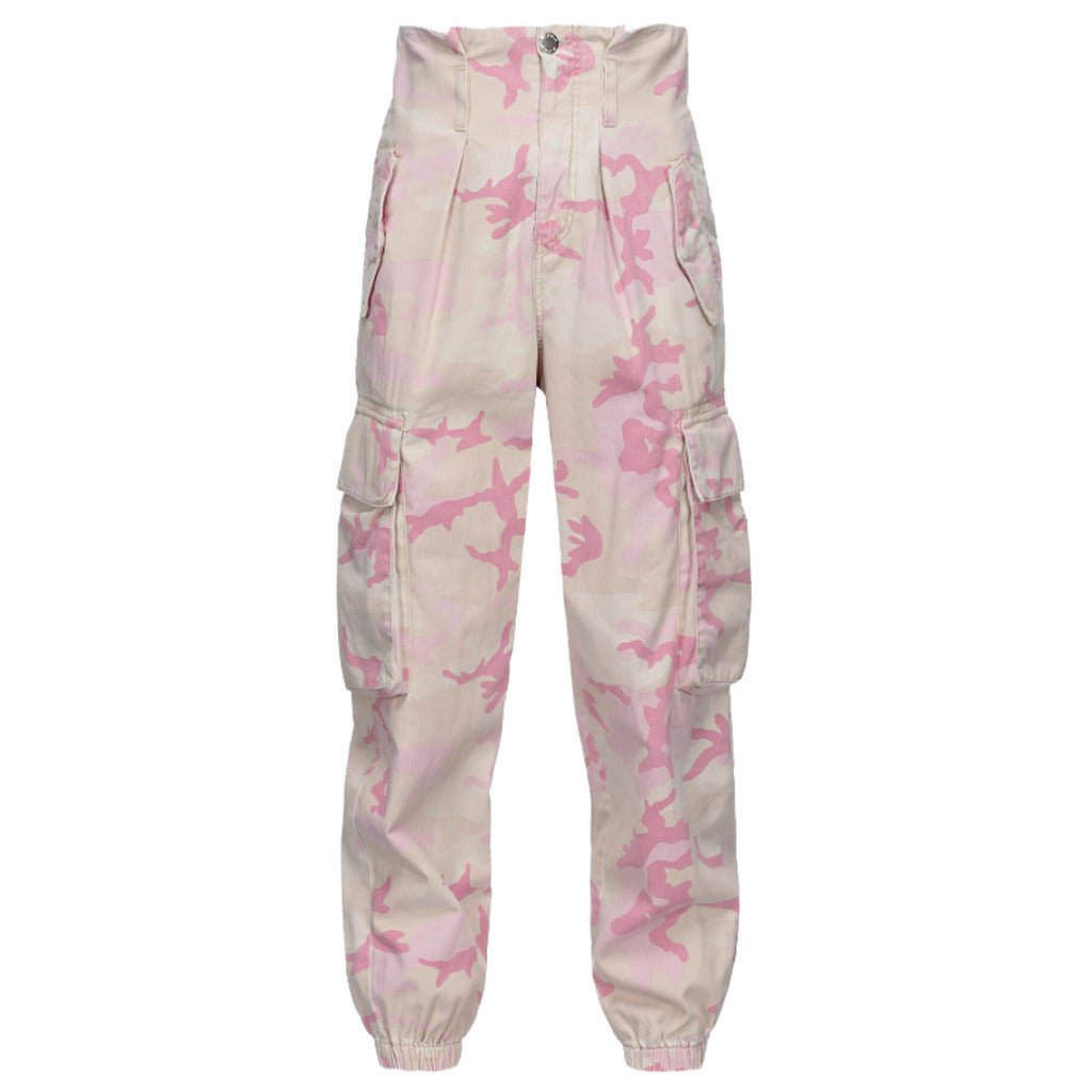 Pinko Cotton Trousers Fitness Cargo