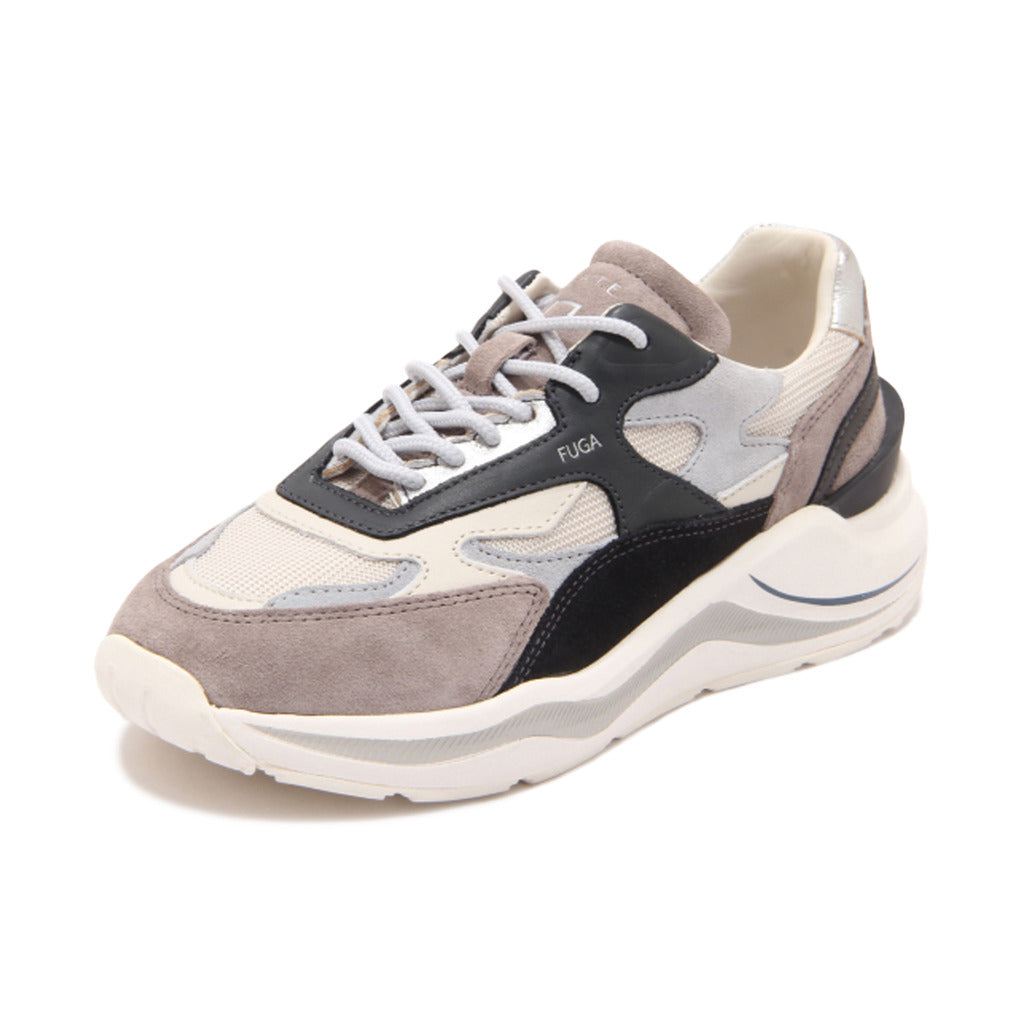 D.A.T.E. Suede Fuga Dragon Ivory Beige — view 3
