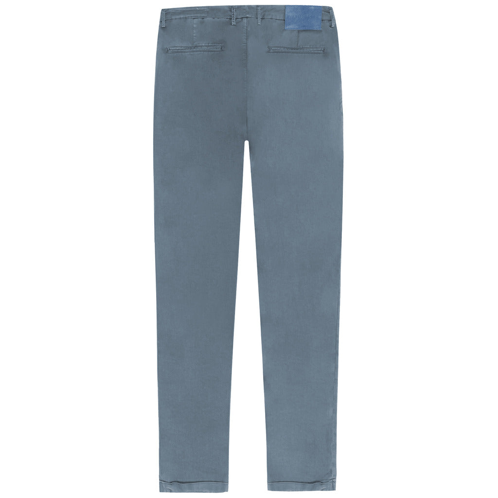 Tramarossa Cotton Trousers Alberto Cloud Light Blue — view 2