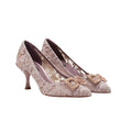 Dolce & Gabbana Lace Heels Pink