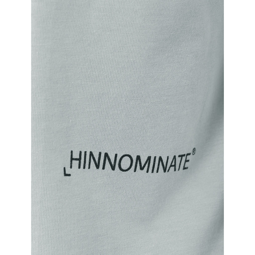 Hinnominate Cotton T-Shirt Grigio Pietra — view 5