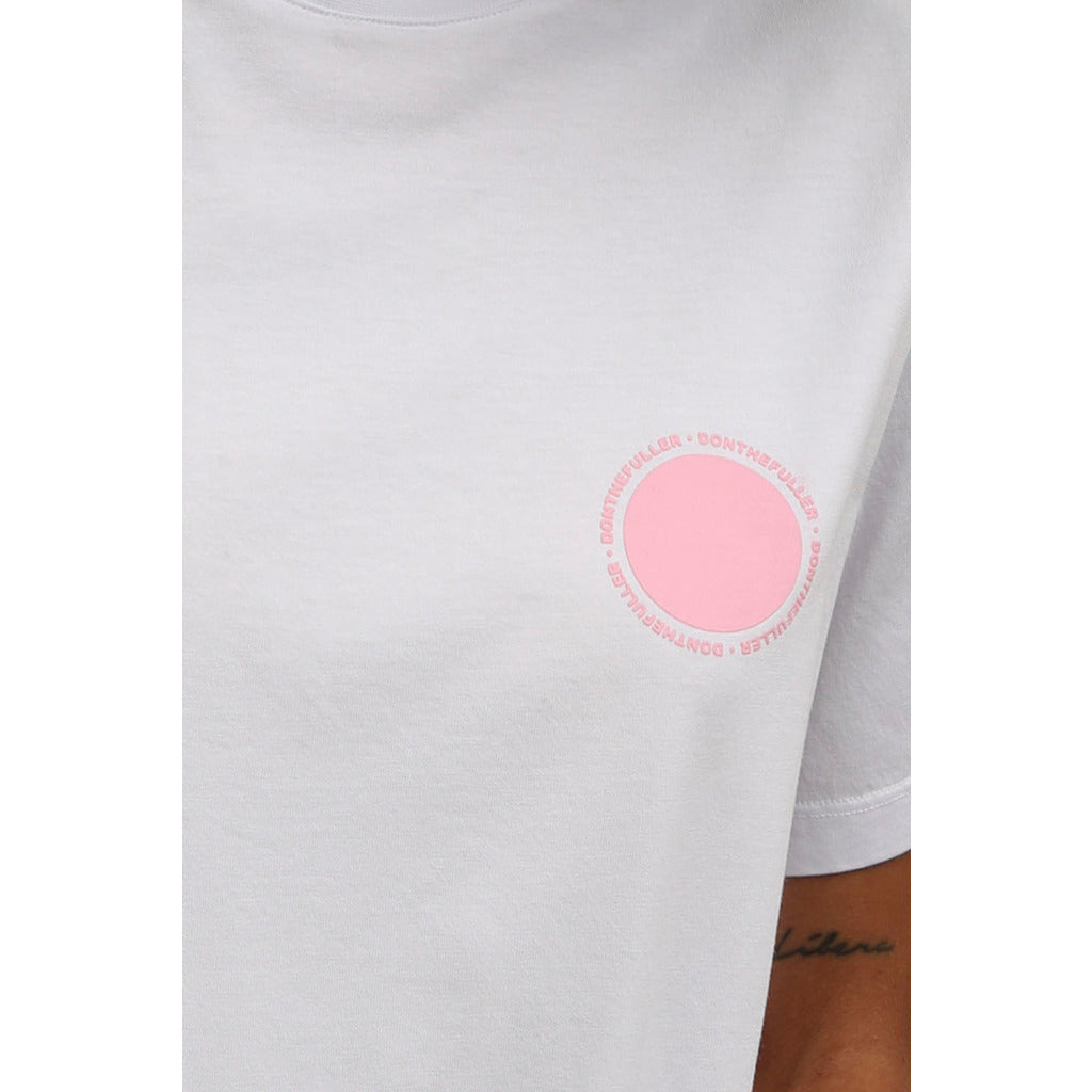 Don The Fuller Cotton T-Shirt, White Color, Brand Logo On — view 2