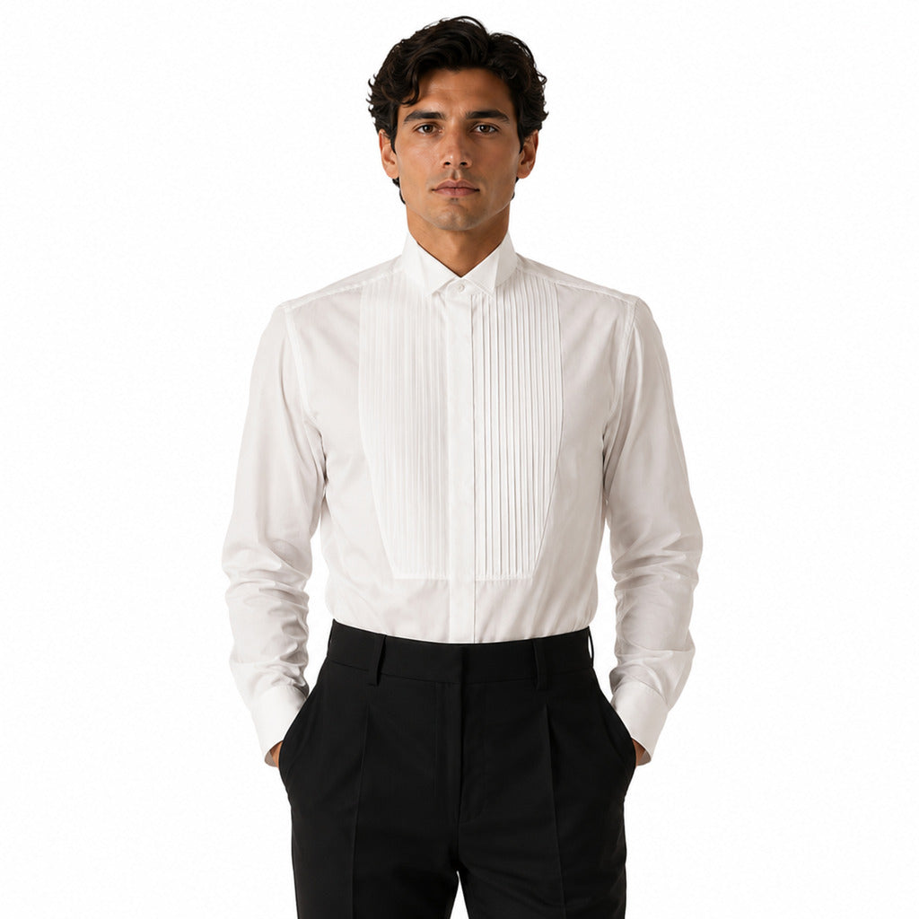Dolce & Gabbana Cotton Shirt Colletto Papillon