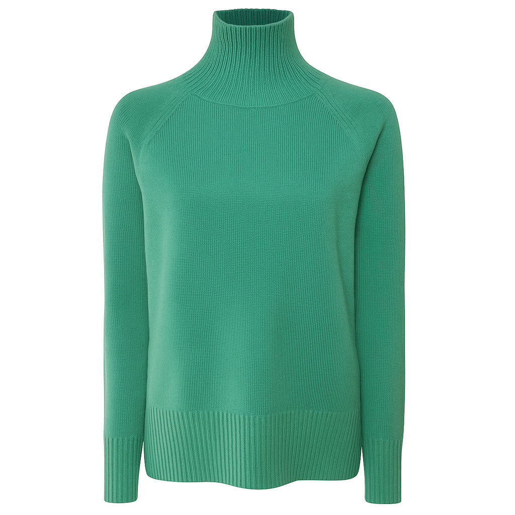 emilio romanelli - Sweaters - 97607-dolcevita-smeraldo