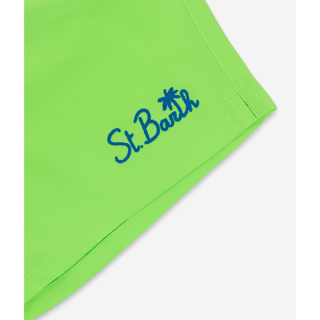 Mc2 Saint Barth Polyester Swim Shorts Green — view 5