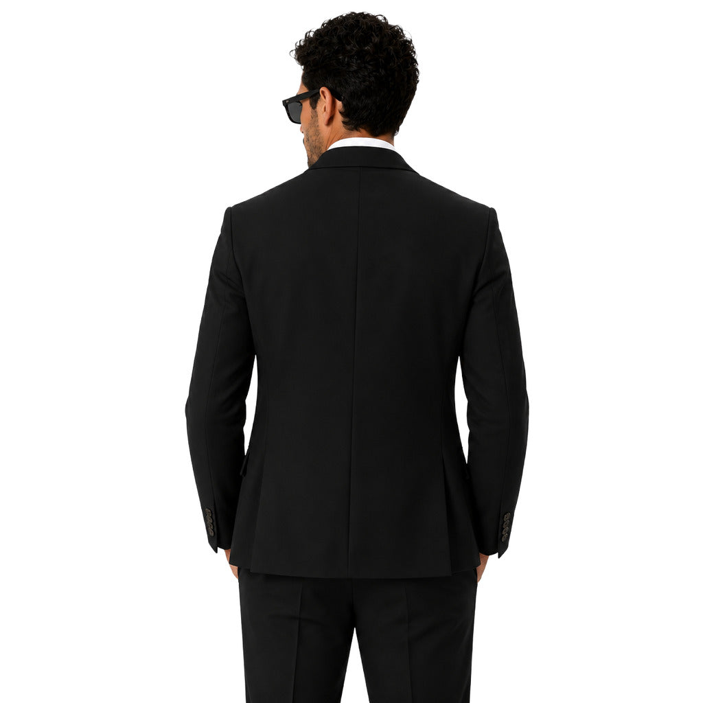 Dolce & Gabbana Wool Jacket Double-Breasted Black — view 2