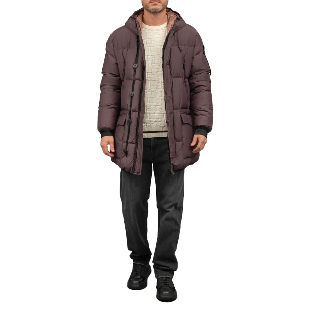 Peuterey canvas Cotton Jacket Violet Purple — view 5
